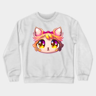 Cat girl Crewneck Sweatshirt